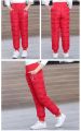 Winter Boys Thick Cotton Pants Fleece Padded Warm Trousers Kids Waterproof Ski Pants 10Y Elastic High Waisted Baby Girls Pant. 
