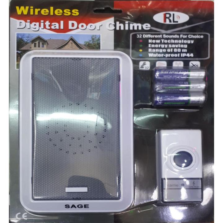 Calling%20Bell,%20Sage%20Portable%20Wireless%20Door%20Calling%20Bell%20with%20Remote%20Control%20White.%20-%20Image%202