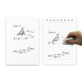NEWYES Erasable Notebook A7 Smart Paper APP Cloud Backup Portable Diary Office School Black +White Cover 2PCS. 