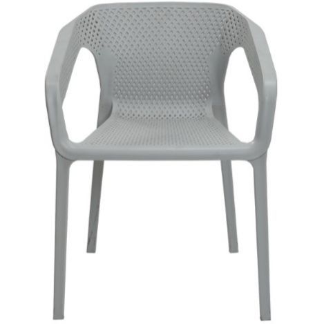 Stylee Cafe Arm Chair Gray