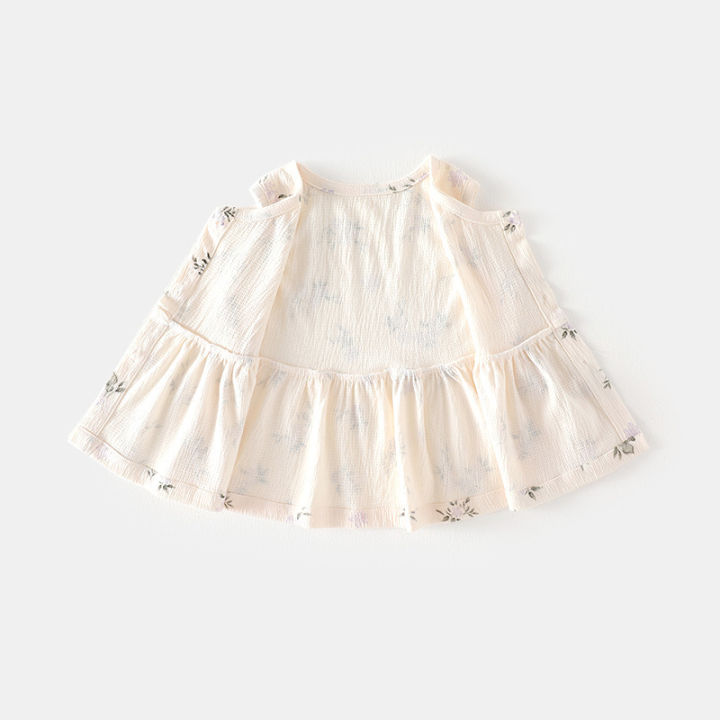 Girl's%20dress,%20children's%20cardigan%20sleeveless%20top,%20princess%20floral%20skirt,%20printed%20with%20foreign%20style,%20cute%20girl%20in%20summer%20-%20Image%202