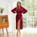 Ultra Soft Silk Bathrobe & Lounge Wear – Long Length & High-Quality Fabric.