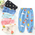 GC Kids Bloomers Pants Cartoon Printing Breathable Air Conditioning Pants For 2-6 Years Old Boys Girls. 