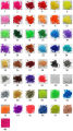 0.5kg/bag 5mm Perler Hama Beads Puzzle Toys Kids perler Education Diy Toys 3D Puzzle PUPUKOU Beads. 