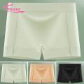 Muses Mall Seamless Safety Underwear Safety Panties Men Ice Silk Seamless Solid Color Mid-rise Thin Bottoming Shorts Smooth Fabric Underwear. 