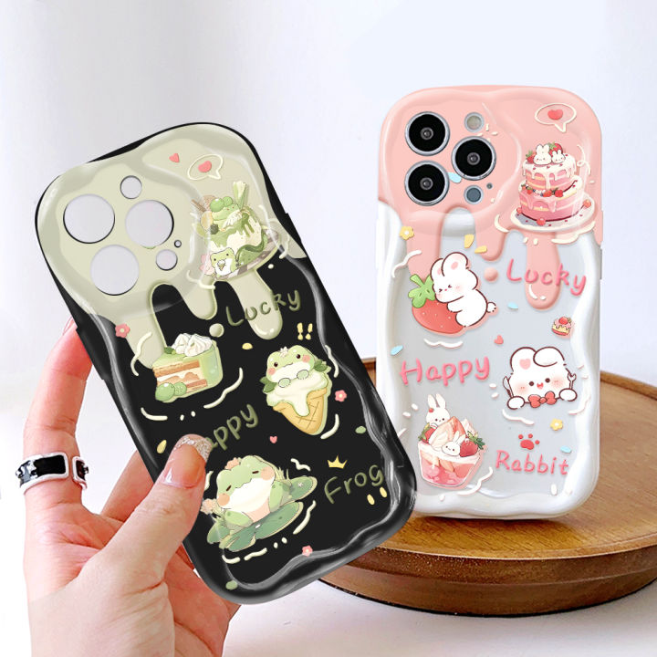 UCUC%20for%20Vivo%20Y03%20Y18%20Y18e%20Back%20Cover%20Cute%20Penguin%20%20Cream%20Texture%20Wavy%20Edge%20Soft%20Silicone%20Phone%20Case%20-%20Image%204