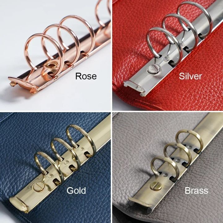 Metal%20Spiral%20Rings%20Binder%20Clip%20With%202%20Pairs%20of%20Screw%20For%20Diary%20Notebook%20Planner%20A5%20A6%20Persoanl%20A7%20Binder%20Clip%20File%20Folder%20-%20Image%203