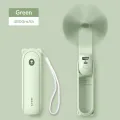 JISULIFE F8X Mini Fan Portable Fan 4800mAh Rechargeable Fan with Power Bank and Flashlight Function. 