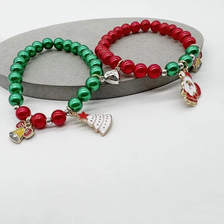 2Pcs/set%20Spider%20Superhero%20Friendship%20Bracelets%20Halloween%20Couple%20Bracelet%20Heart%20Energy%20Stone%20Beads%20Charm%20Bangle%20for%20Women%20Girl%20-%20Image%205