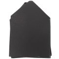 PU Leather Square Tissue Box Holder - Decorative Holder-White.