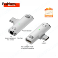 Fashions Bargain price 2 in 1 USB Type C To 3.5mm Headphone PD100W Charger Adapter Jack Audio Aux Adapter Type C Adapter for Xiaomi Huawei iPhone 15 16. 