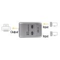 FJGEAR 2X USB 2.0 Auto Sharing Switch 2 Port HUB Adapter Switcher for 2 PC Printer USB Switch Devices Support Windows.