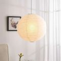 Hanging Paper Lampshade Lantern Shades Decor Round Modern Pendant Light Lamp Cover Vintage Classic Ceiling Light Cover Hotel Cafe. 