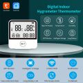 Poruis Smart Temperature and Humidity Sensor WiFi Wireless Temperature and Humidity Sensing Sensor Display. 