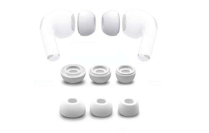 (New)%206PCs%20white%20silicone%20eartips%20cover-replacement%20ear%20tips%20buds-for%20Apple%20AirPod%20pro%20wireless%20Bluetooth%20headphones%20cover%20L%20M%20s%20-%20Image%202