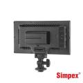 Simpex LED 360 - Super Slim - Professional LED Video Light with Battery F550 and Charger. 