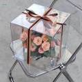 Acrylic Flower Box Wedding Keepsake Acrylic Display Case for Collectibles Clear Flower Bouquet Storage Box Floral Box Gift Box. 