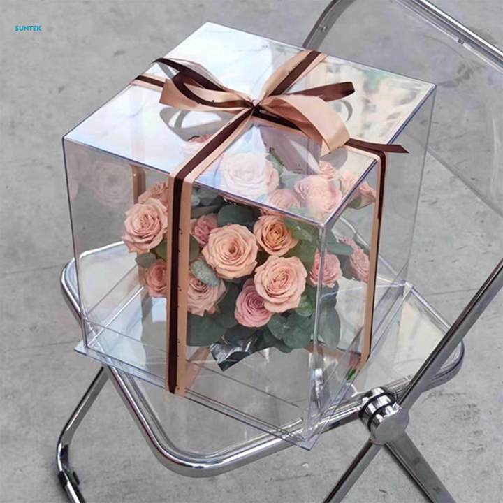 Acrylic%20Flower%20Box%20Wedding%20Keepsake%20Acrylic%20Display%20Case%20for%20Collectibles%20Clear%20Flower%20Bouquet%20Storage%20Box%20Floral%20Box%20Gift%20Box%20-%20Image%206