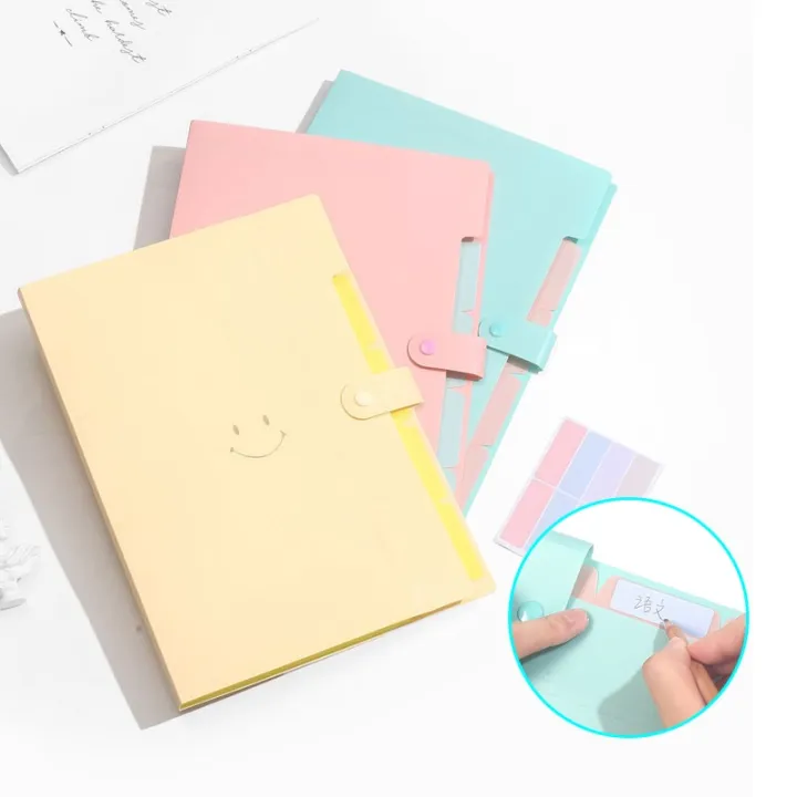 Cute%20A4%20File%20Folder%205%20layers%20Desk%20Document%20Organizer%20School%20Office%20supplies%20Stationery%20-%20Image%207