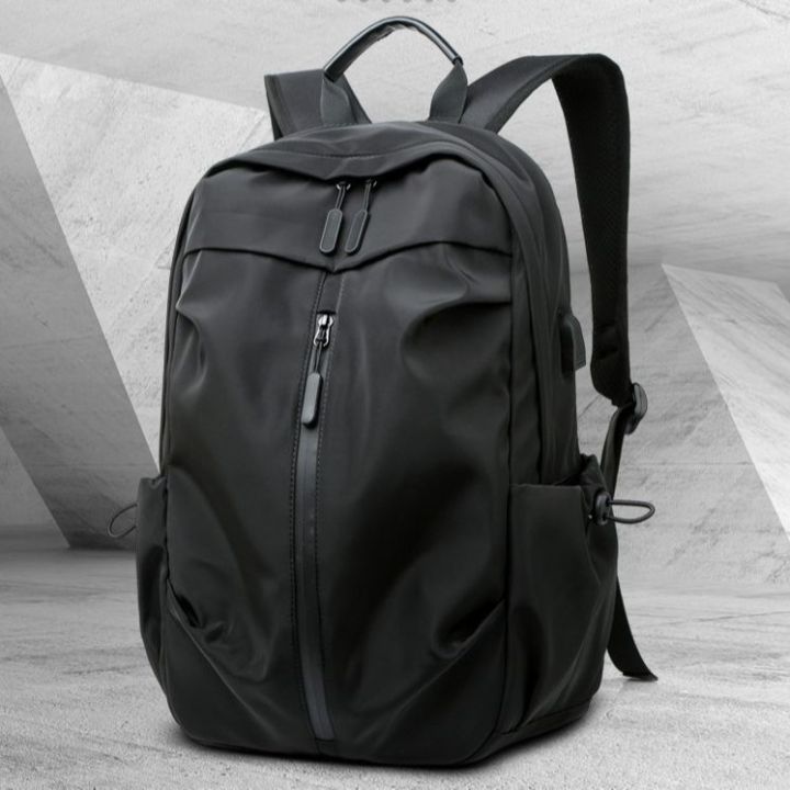 Fashion%20Water%20Resistant%20Backpack%20With%20USB%20Port%20(Black)%20FA02MDBH%20-%20Image%202