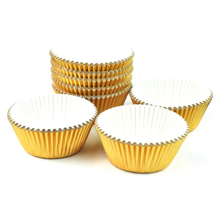 300%20pcs%20Foil%20Cupcake%20Liners%20Muffin%20Paper%20Cases%20Baking%20Cups%20&%20400%20pcs%20Oil%20proof%20paper%20Cupcake%20Baking%20Paper%20Cups%20-%20Photo%20Color%20-%20Image%205