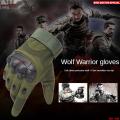 New Tactical Full Finger Motorcycle Riding Gloves - Touch Screen, Anti-slip, Breathable, Water Resistant, Protective Gear for Outdoor Sports, Multiple Sizes. 