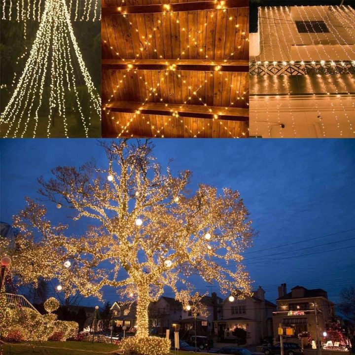 50/100/200/330%20LED%20Solar%20Light%20Outdoor%20Lamp%20String%20Lights%20For%20Holiday%20Christmas%20Party%20Waterproof%20Fairy%20Lights%20Garden%20Garland--warm%20white-1pack--20M-66fFT%20200LED%20-%20Image%204