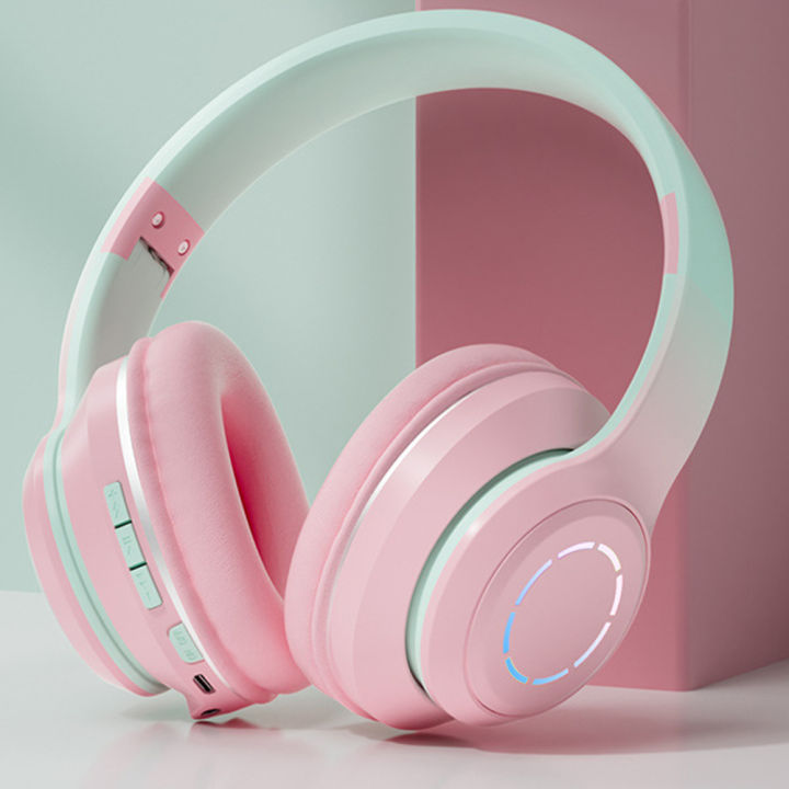 Wireless%20Headphones%20HiFi%20Stereo%20Over%20Ear%20Headphones%20Colorful%20Lighting%20Headset%20For%20Travel%20Office%20Cell%20Phone%20PC%20-%20Image%204