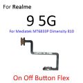 Power ON OFF Mute Switch Control Key Volume Button Flex Cable Parts For OPPO Realme 9 9i 10s 10 Pro Plus 4G 5G. 