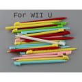 100Pcs/Lot Replacement Colorful Plastic Color Touch Stylus Pen For Nintendo Wii U WII U Gamepad.