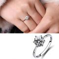 American diamond cut Zircon Stone Simple Gorgeous Finger Ring / Ring for girls.