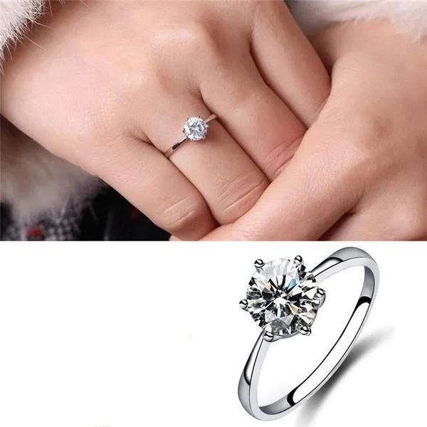 American%20diamond%20cut%20Zircon%20Stone%20Simple%20Gorgeous%20Finger%20Ring%20/%20Ring%20for%20girls%20-%20Image%203