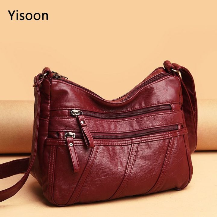 New%20Spring%20Women's%20Soft%20Leather%20Shoulder%20Bags%20Classic%20Casual%20Crossbody%20Bag%20For%20Female%20Washing%20Purses%20and%20Handbags(26CMX11CMX19CM,)%20-%20Image%203