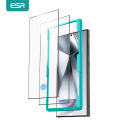 ESR for Samsung S24 Ultra Screen Protector for Galaxy S24 Ultra 9H Full Coverage with Fingerprint Unlocking Tempered Film Set. 