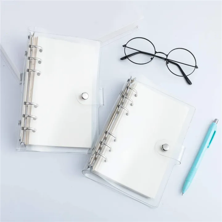 Transparent%20Binder%20Plastic%20Binder%20Clear%20Soft%20PVC%206%20Ring%20Budget%20Binder%20Refillable%20Planner%20Binder%20Cover%20Protector%20-%20Image%203