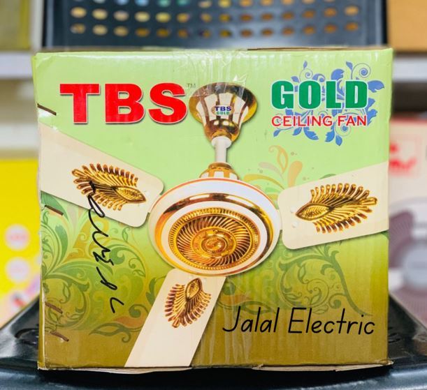TBS Gold Ceiling Fan-56 Inch