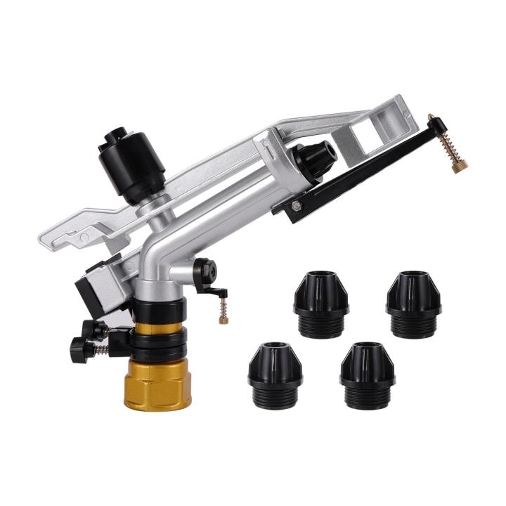 Garden%20Irrigation%20Long%20Spray%20Distance%20Sprinkler%201.5%20Inch%20Size%20Female%20Thread%20With%202-pcs%20Nozzles%20Head%20Big%20Covering%20Range%20Watering%20Raingun%20-%20Image%202