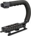 Camera Stablizer U Shape Flash Bracket Stand Grip Holder for GoPro and DSLR Digital Camera. 