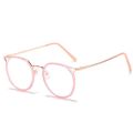 Round Blue Light Blocking Glasses Women Men Cat Eye Nearsighted Eyewear Student Glasses with Diopters Myopia EyeGlasses.