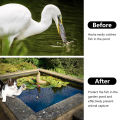 20pcs Pond Fish Protection Net Ponds Protective Cover UV-resistant Sink Plastic Floating Guard Pond Guard Fish Netting Hexagonal. 