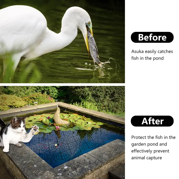 20pcs%20Pond%20Fish%20Protection%20Net%20Ponds%20Protective%20Cover%20UV-resistant%20Sink%20Plastic%20Floating%20Guard%20Pond%20Guard%20Fish%20Netting%20Hexagonal%20-%20Image%204