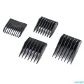and high quality Original Moser 1400 Hair Trimmer Shaving Machine 4 Pcs Comb Set Barber Replacement Comb Set. 