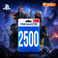 Playstation Gift Card (TR) 2500.