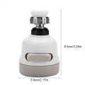 360° Moveable Kitchen Tap Head Adjustable Faucet Water Saving Filter Sprayer. 