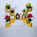 L shape Wall Shelf Self Adhesive Punch Free Wall Decor (10/8/6 Pcs 1 Set Stand ) Waterproof Premium Quality.. 