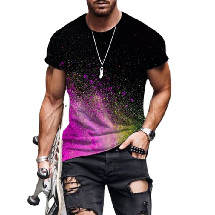 Speckled%20Tie%20Dye%20Pattern%203d%20Printed%20T-shirt%20Fashion%20Men%20Streetwea%20Casual%20Sports%20Shirt%20Male%20O-neck%20Oversized%20Tops%20Tees%20Clothing%20-%20Image%202