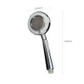 3 Spray Settings Shower Head Water Saving High Pressure Handheld Showerhead G1/2 Adjustable Bathroom Shower Head Polished Bath Handheld Shower Head Replacement. 