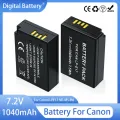 Original LP-E17 Battery 1040mAh Rechargeable Batteries For Canon LPE17 EOS RP 200D 250D M3 M5 M6 750D T6i T6s 800D 8000D Camera. 
