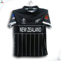 New Zealand World Cup Jersey - Short Sleeve Collar Polo Cricket Jersey For Men - New Zealand Jersey 2026-2027. 