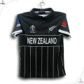 New Zealand World Cup Jersey - Short Sleeve Collar Polo Cricket Jersey For Men - New Zealand Jersey 2026-2027.